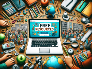 Visual representation of free resources