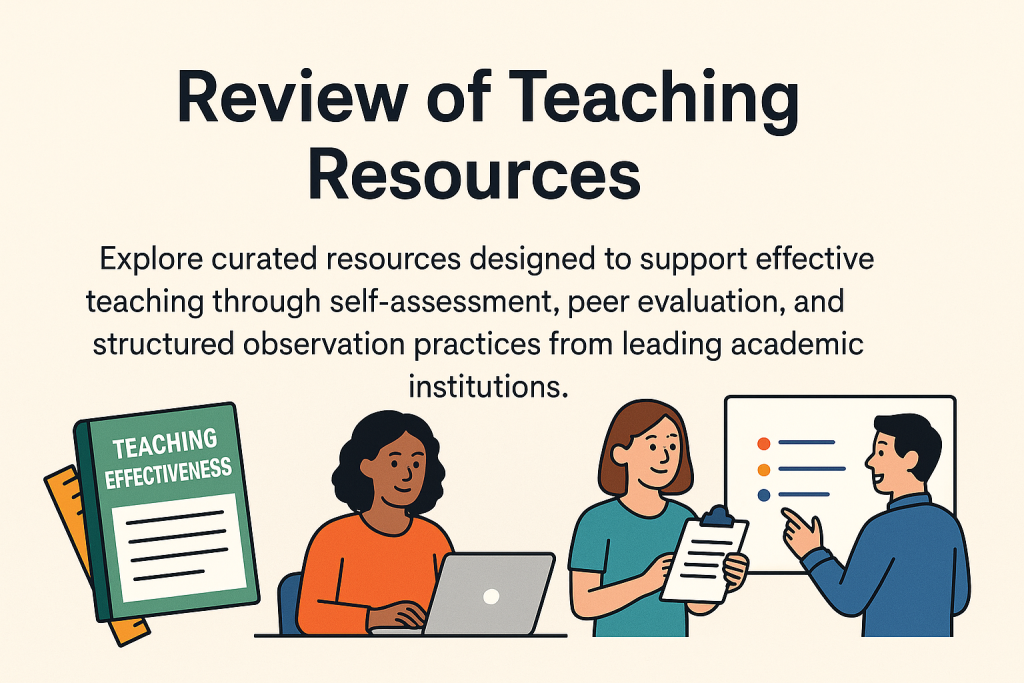Review of teaching main image.